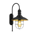 Ship Cage Wall Light Black