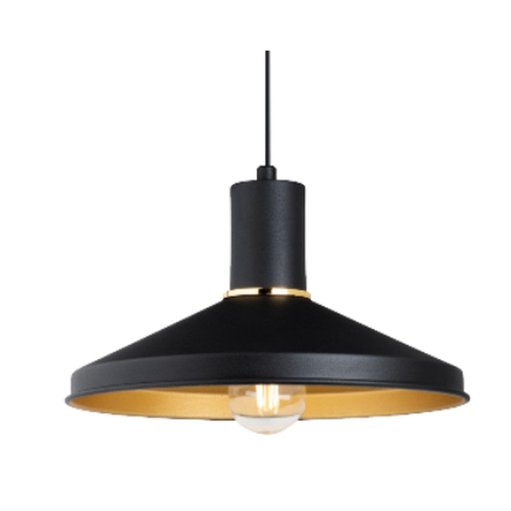Flat Shade Industrial Pendant Light