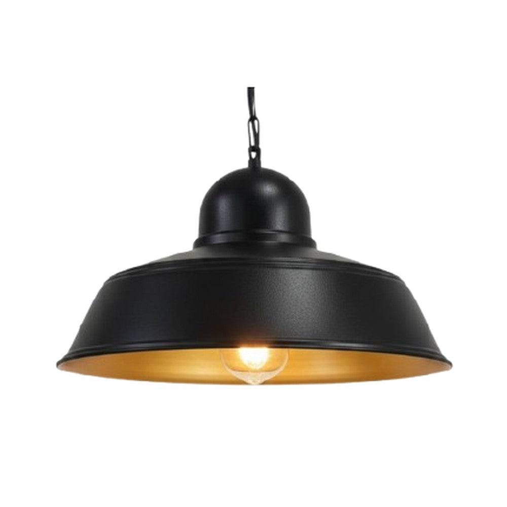 Vintage Barn Pendant Light Black