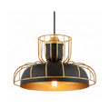 Gold Cage Dome Pendant Light