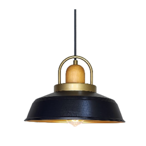 Brass Handle Barn Pendant Light