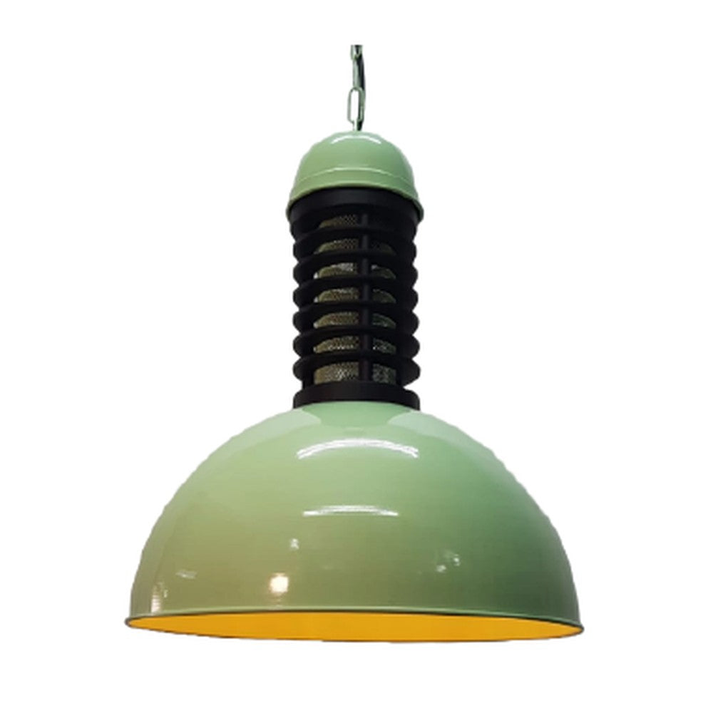 Large Green Vented Pendant Light