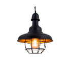 Ship Cage Pendant Light Black