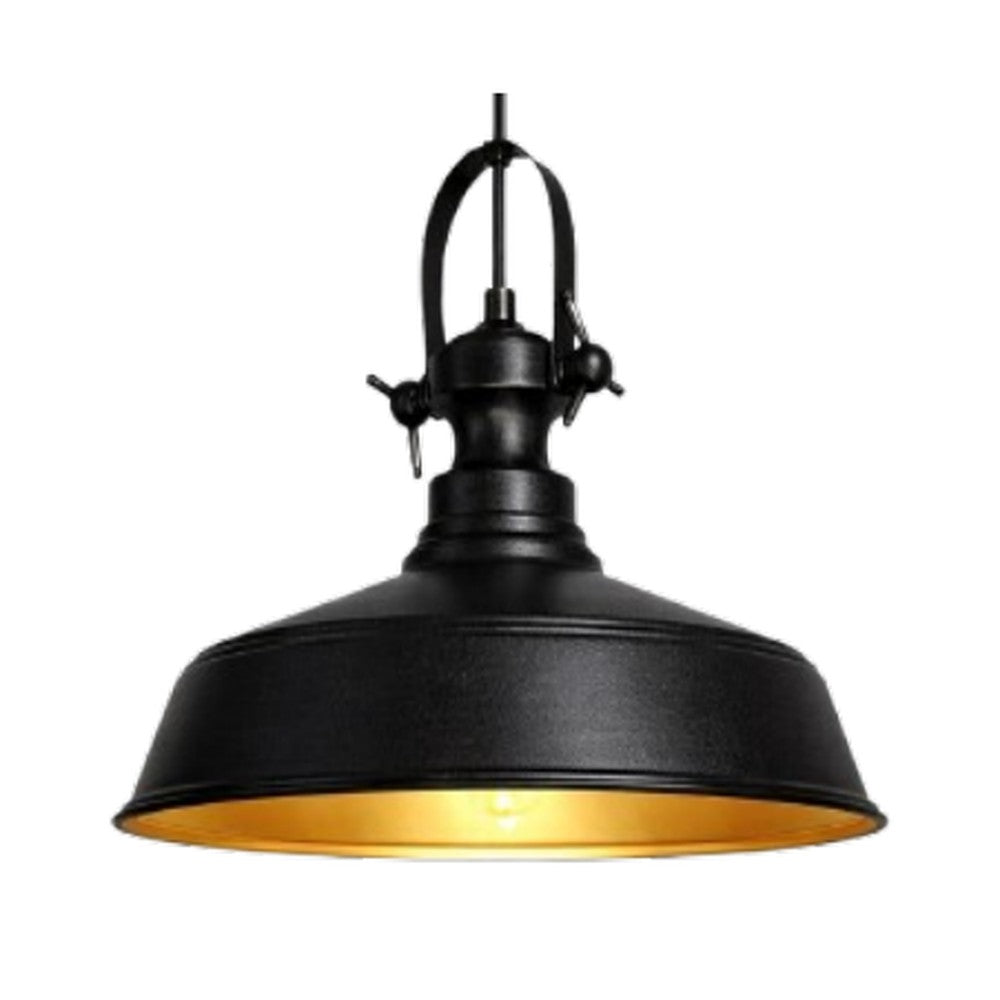 Yoke Barn Pendant Light Black