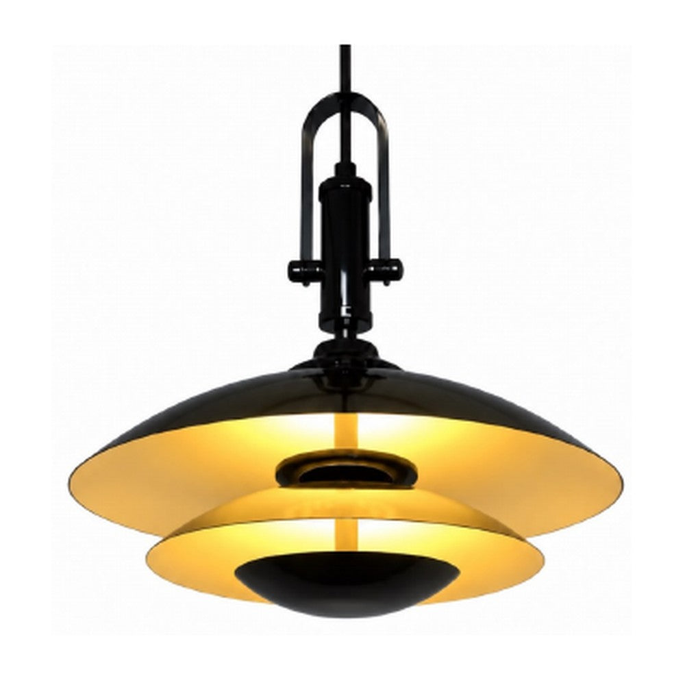 Layered Yoke Pendant Light Chrome